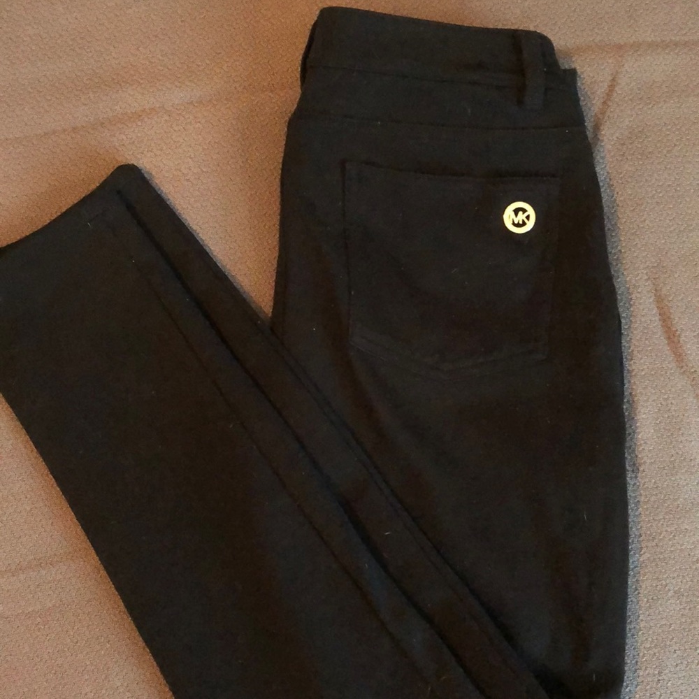 Michael Kors Skinny Black Pants
